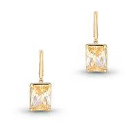 Yellow Silvique Earrings