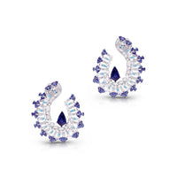 Sapphire Meadow Earrings