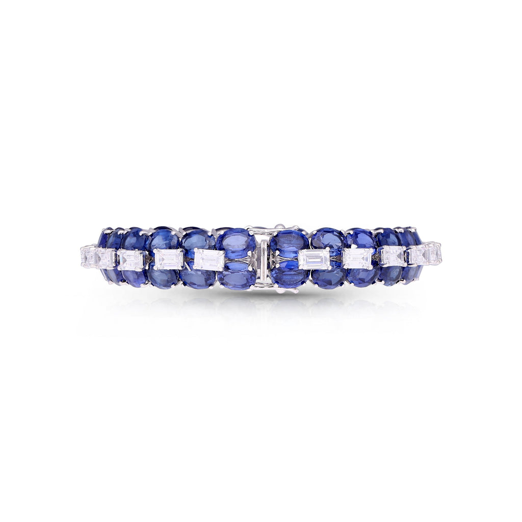 Sapphire Gleam Bracelet