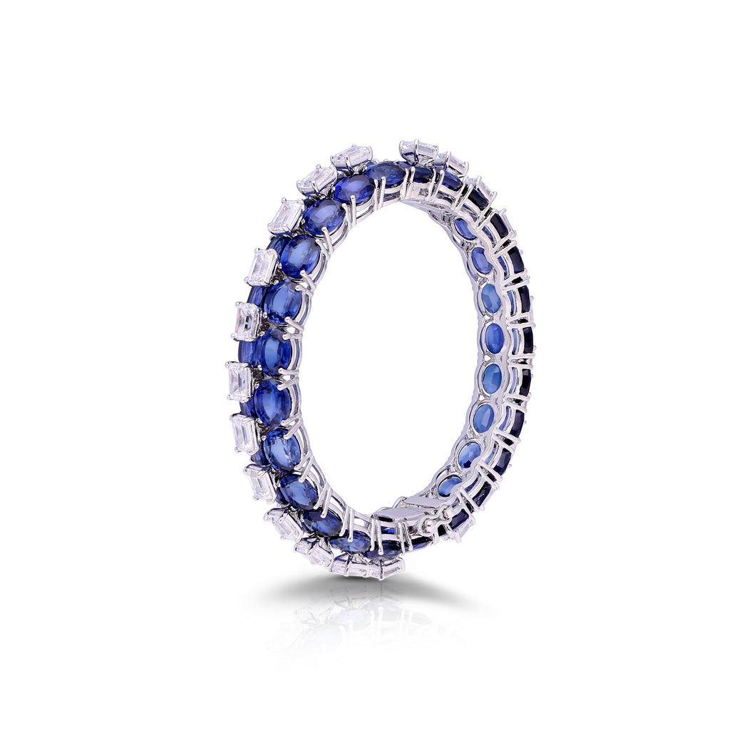 Sapphire Gleam Bracelet