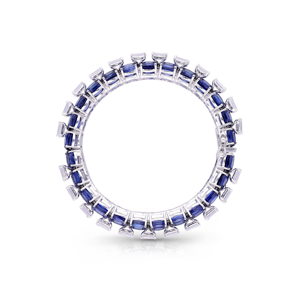Sapphire Gleam Bracelet