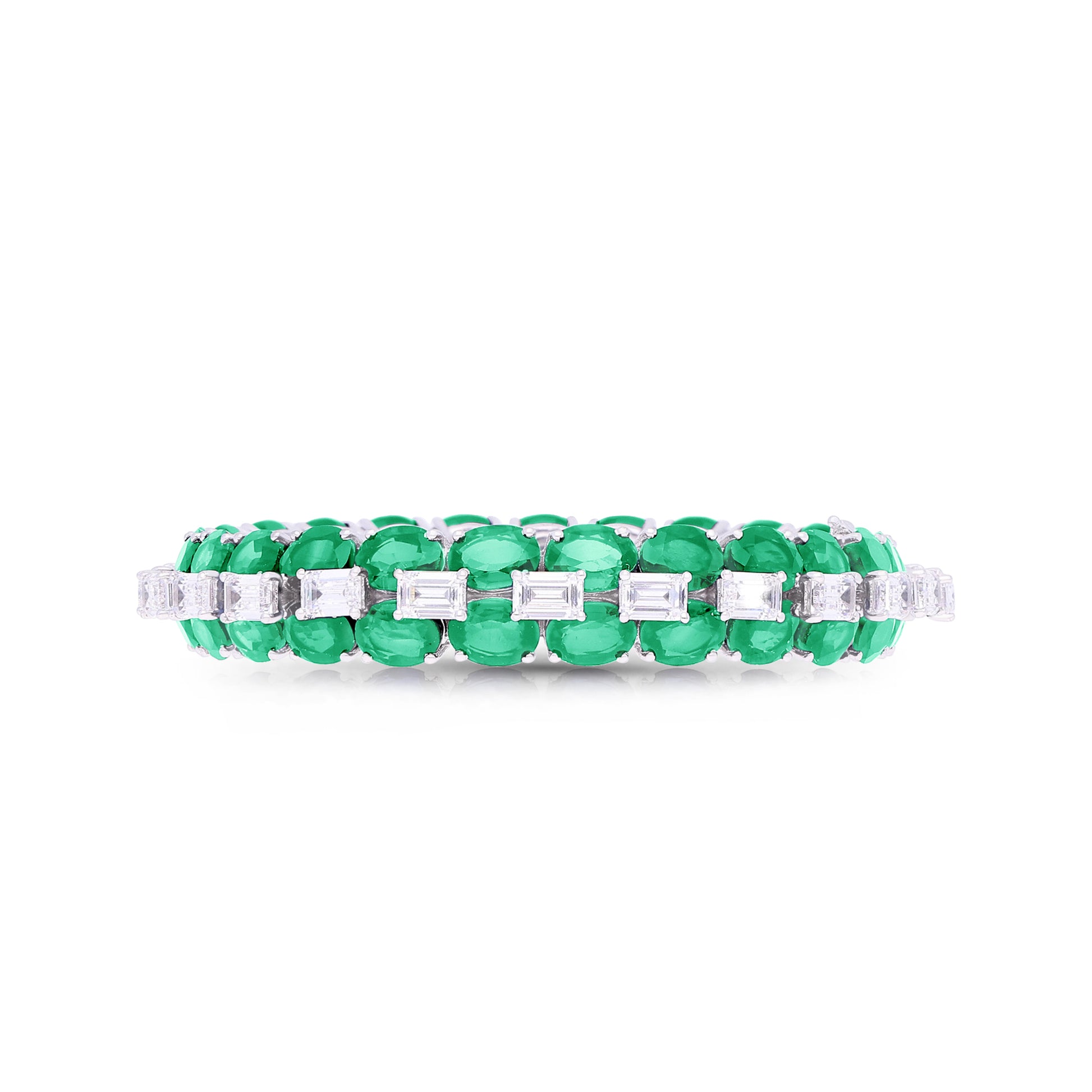 Emerald Raga Bangle