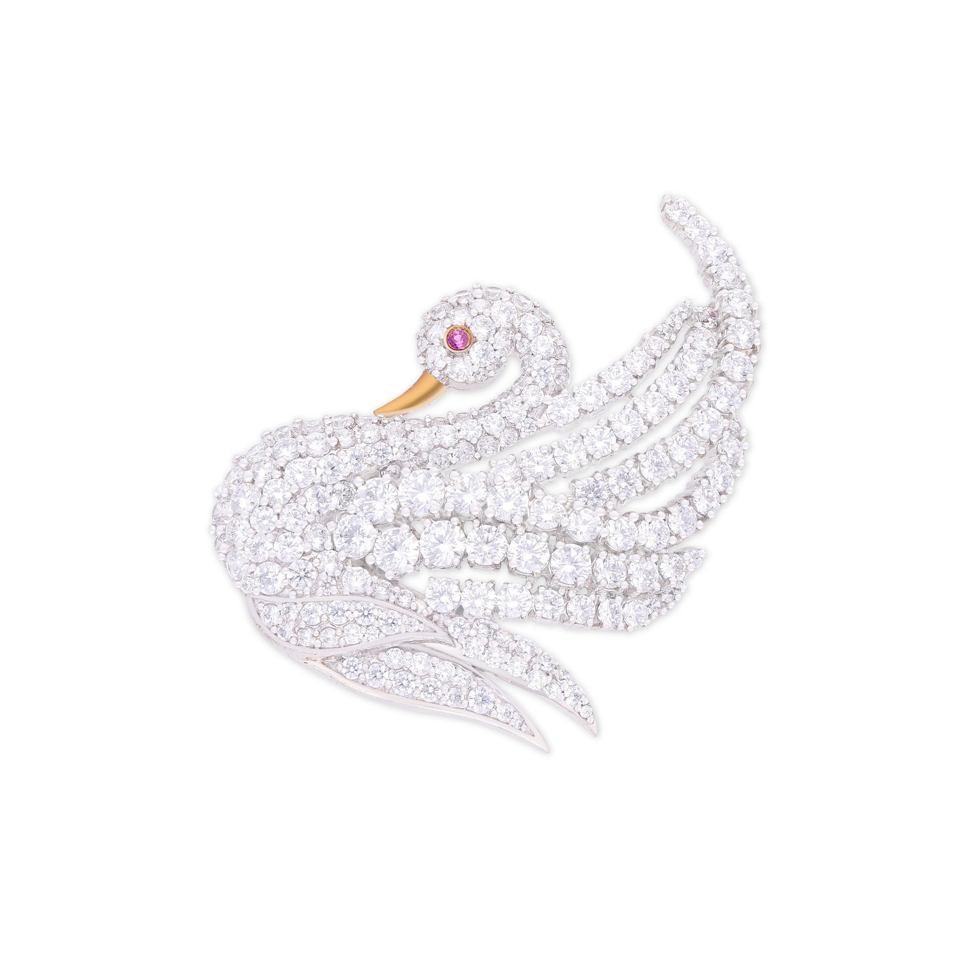 Diamond Drake Elegance Brooch
