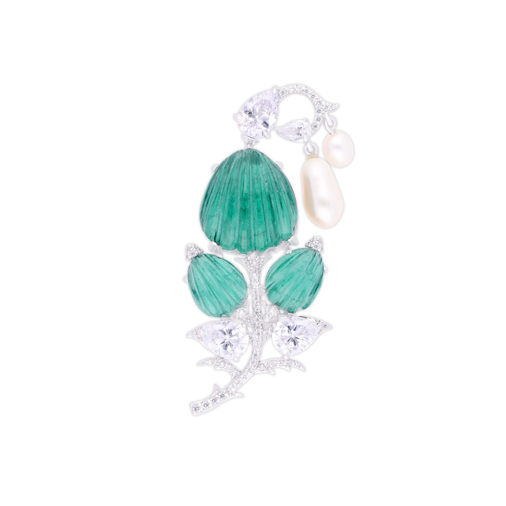 Emerald Enchant Brooch