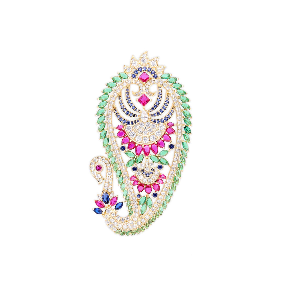 Peacock Majesty Brooch