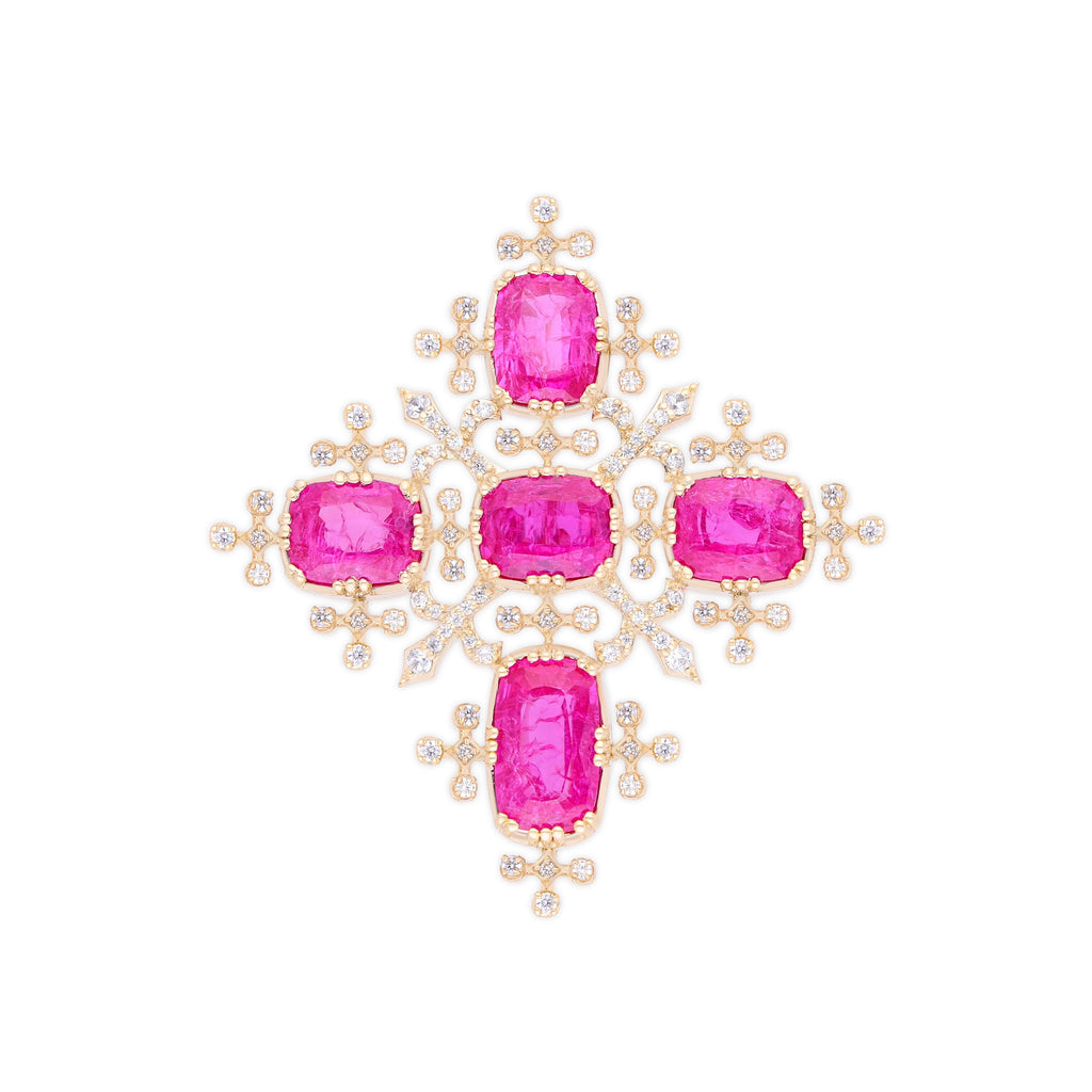 Velvet Spark Brooch