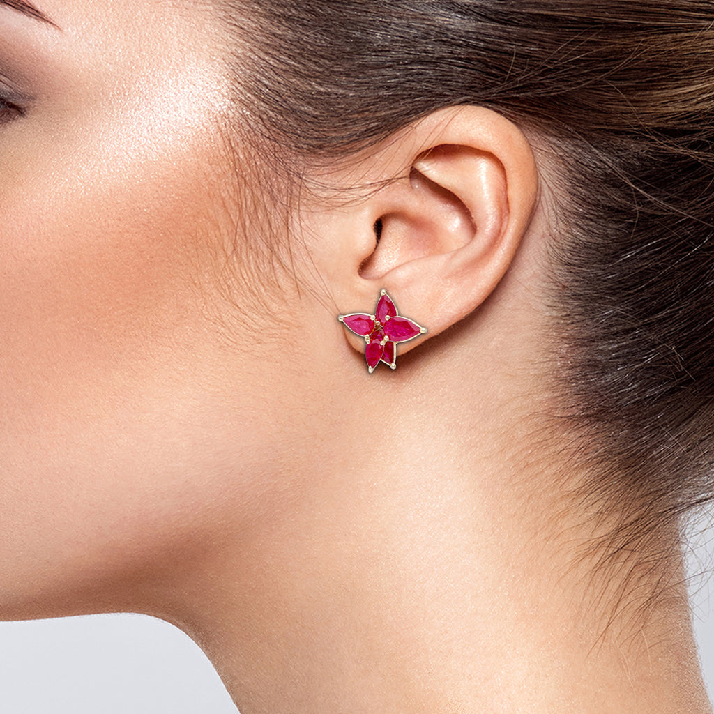 Ruby Aria Gleam Earrings