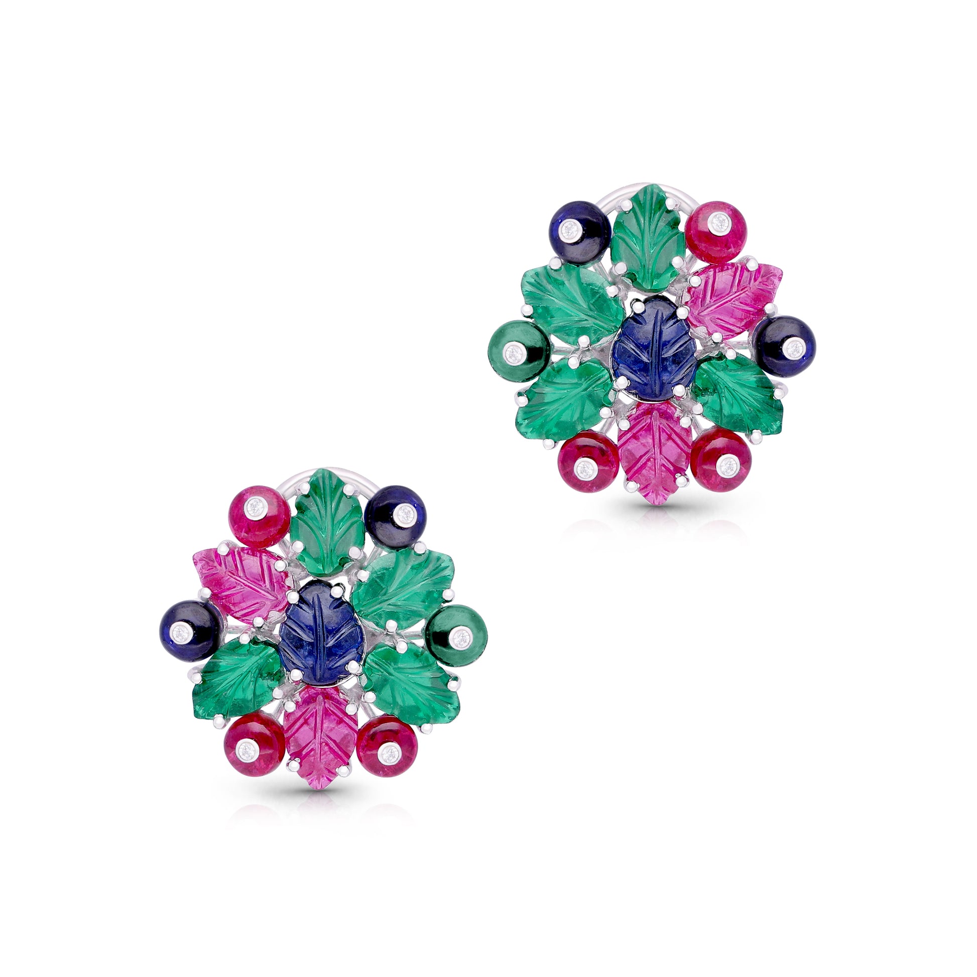 Prismora Cluster Earrings