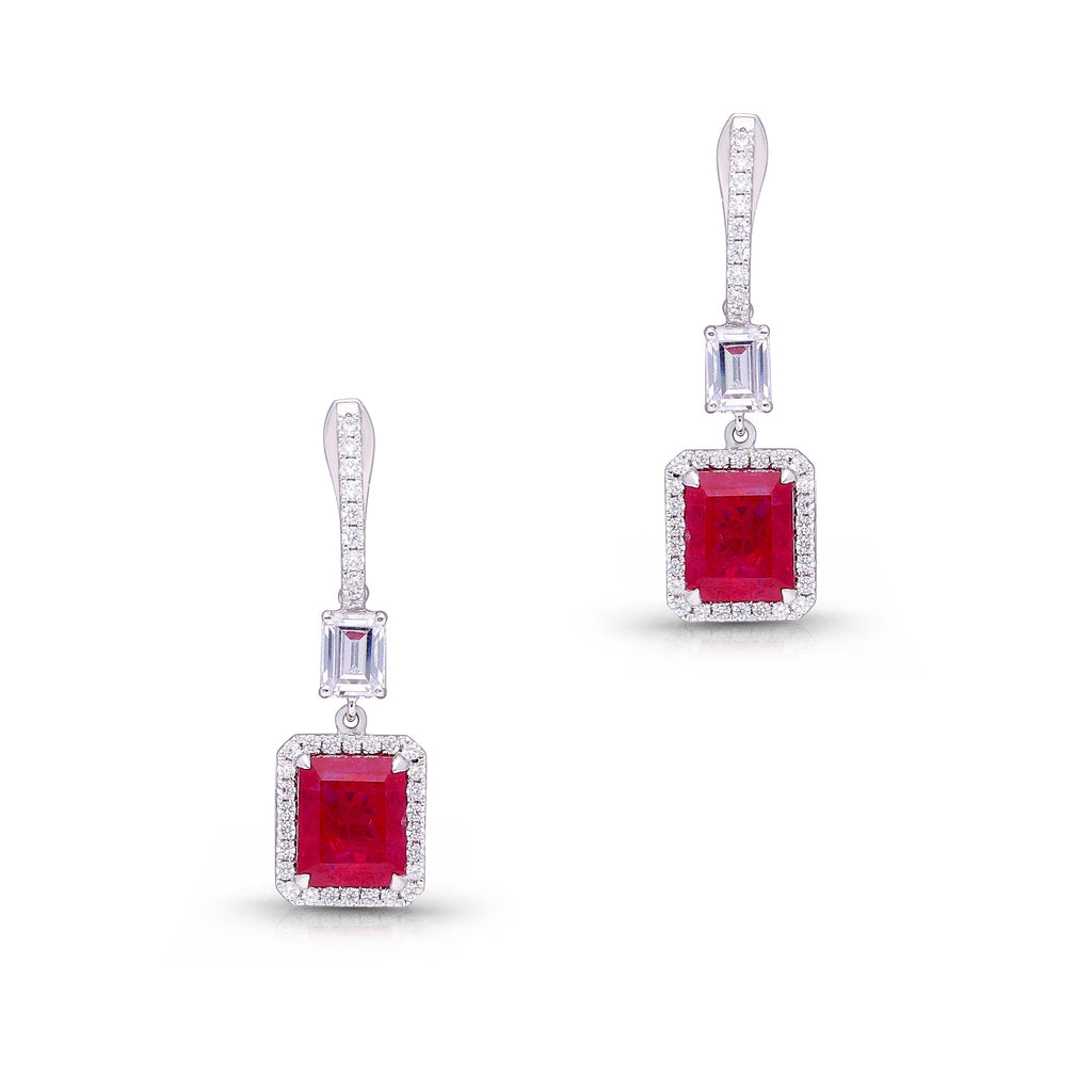 Ruby Pure Lustre Earrings