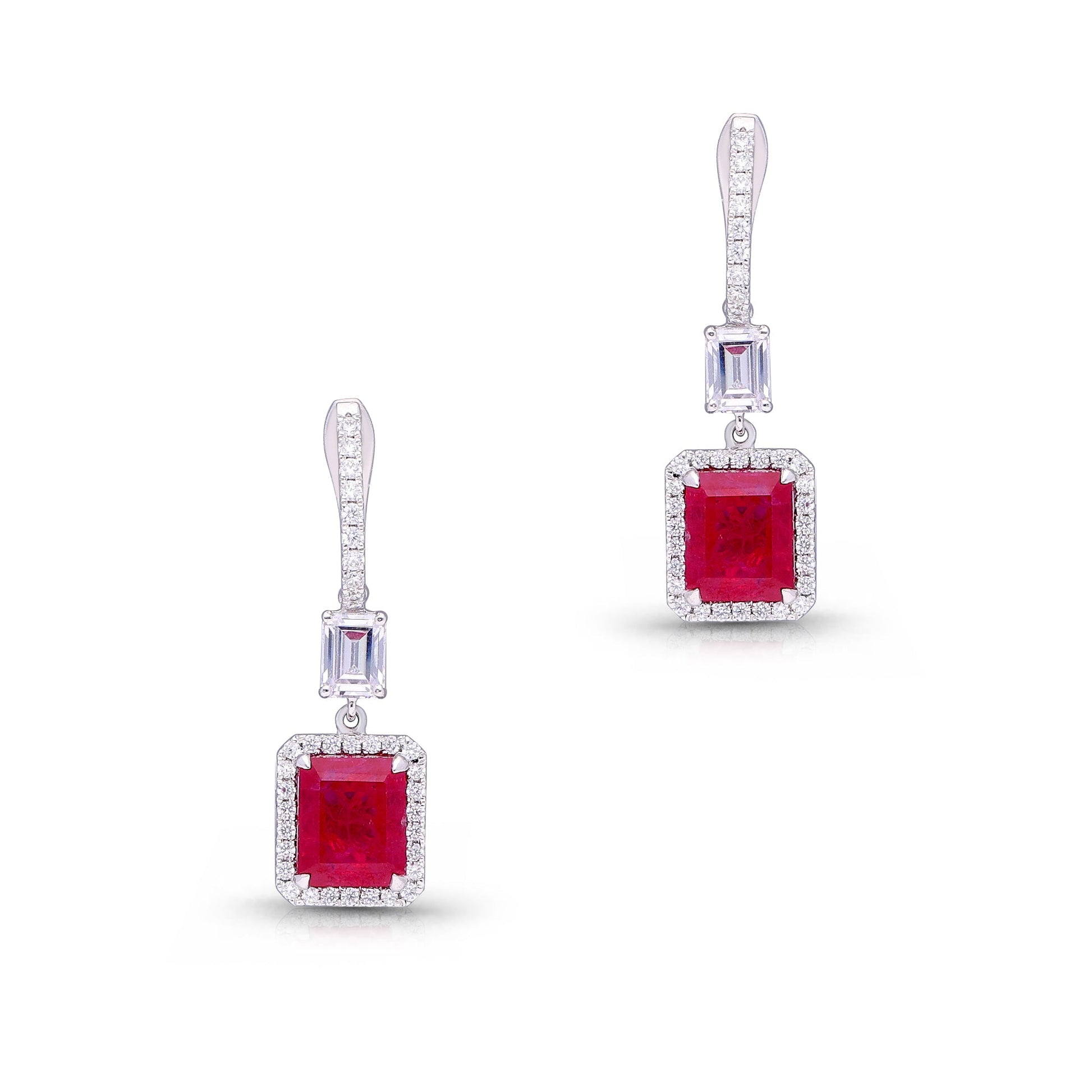 Ruby Pure Lustre Earrings