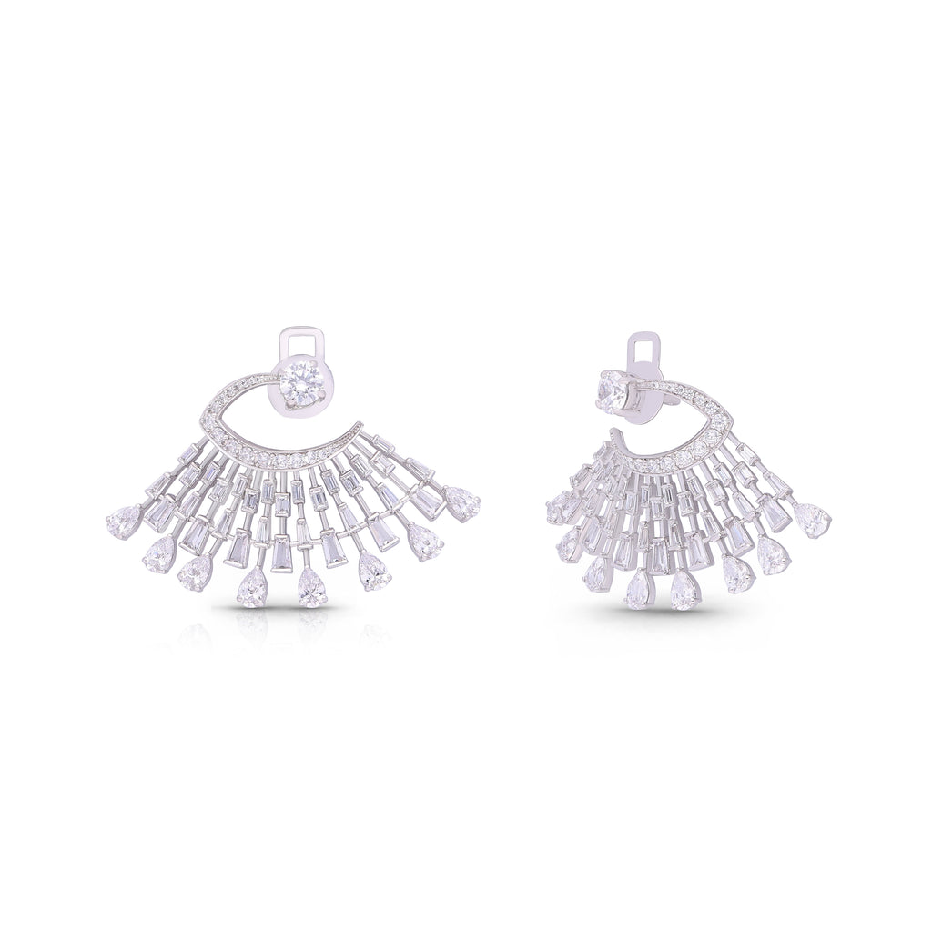 Diamond Driftline Earrings