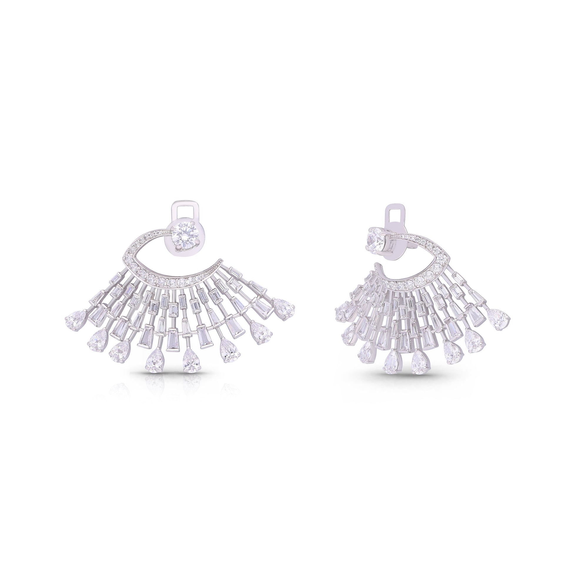 Diamond Driftline Earrings