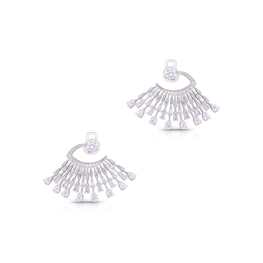 Diamond Driftline Earrings