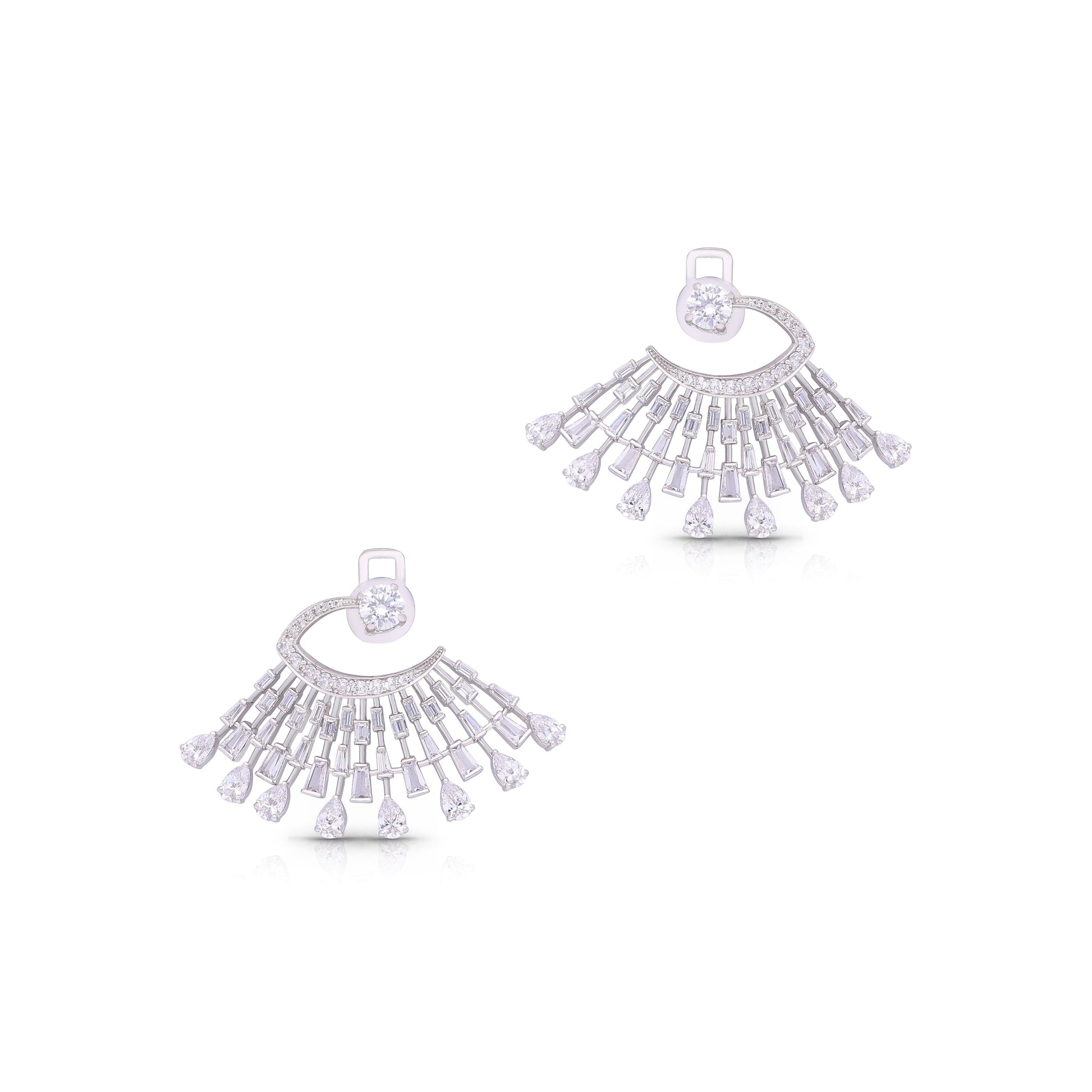 Diamond Driftline Earrings