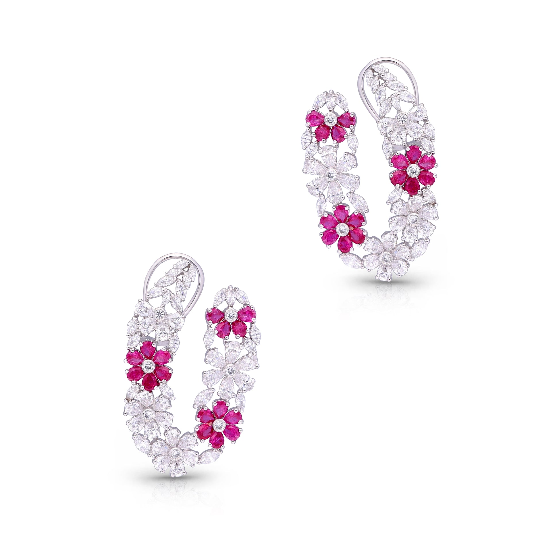 Ruby Romance Earrings