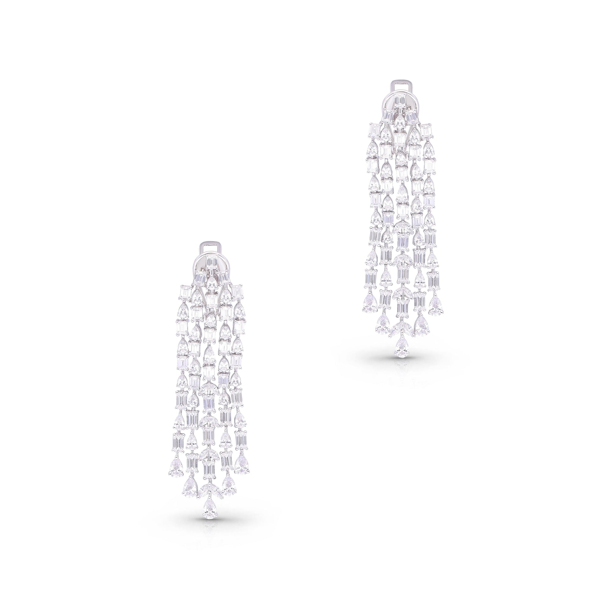 Diamond Veil Earrings