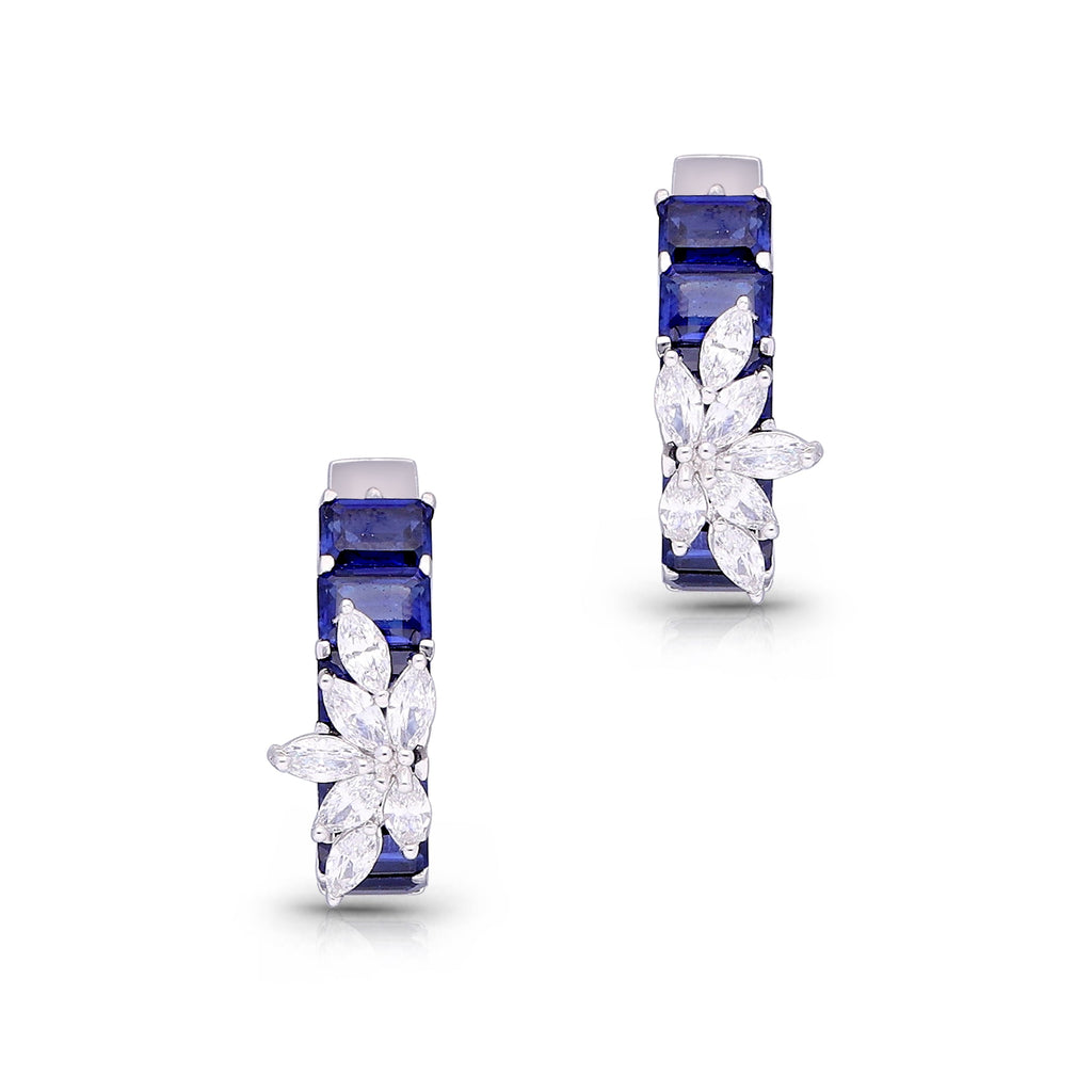 Garden Sapphire Gleam Earrings
