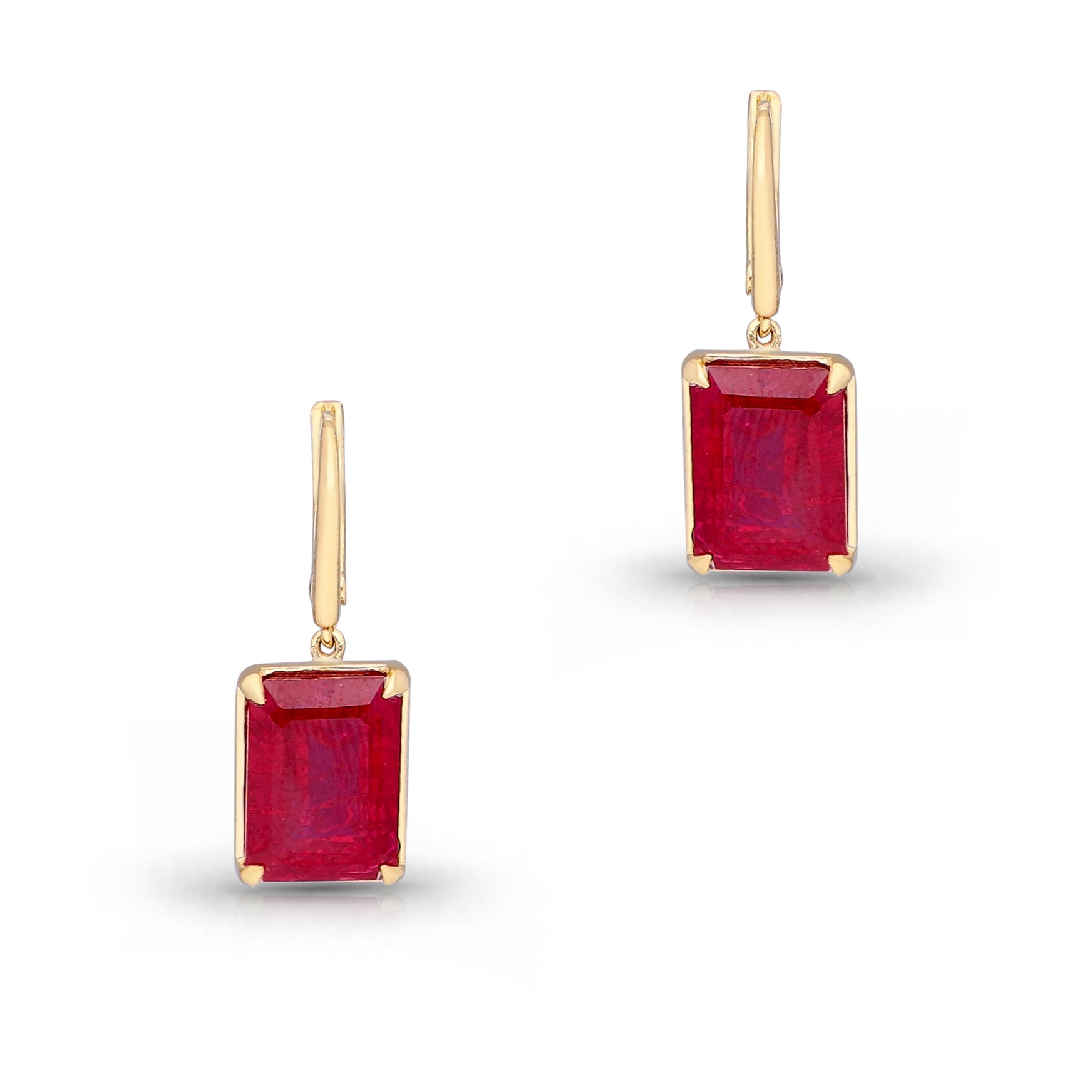Ruby Silvique Earrings