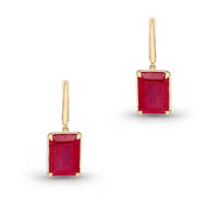 Ruby Silvique Earrings