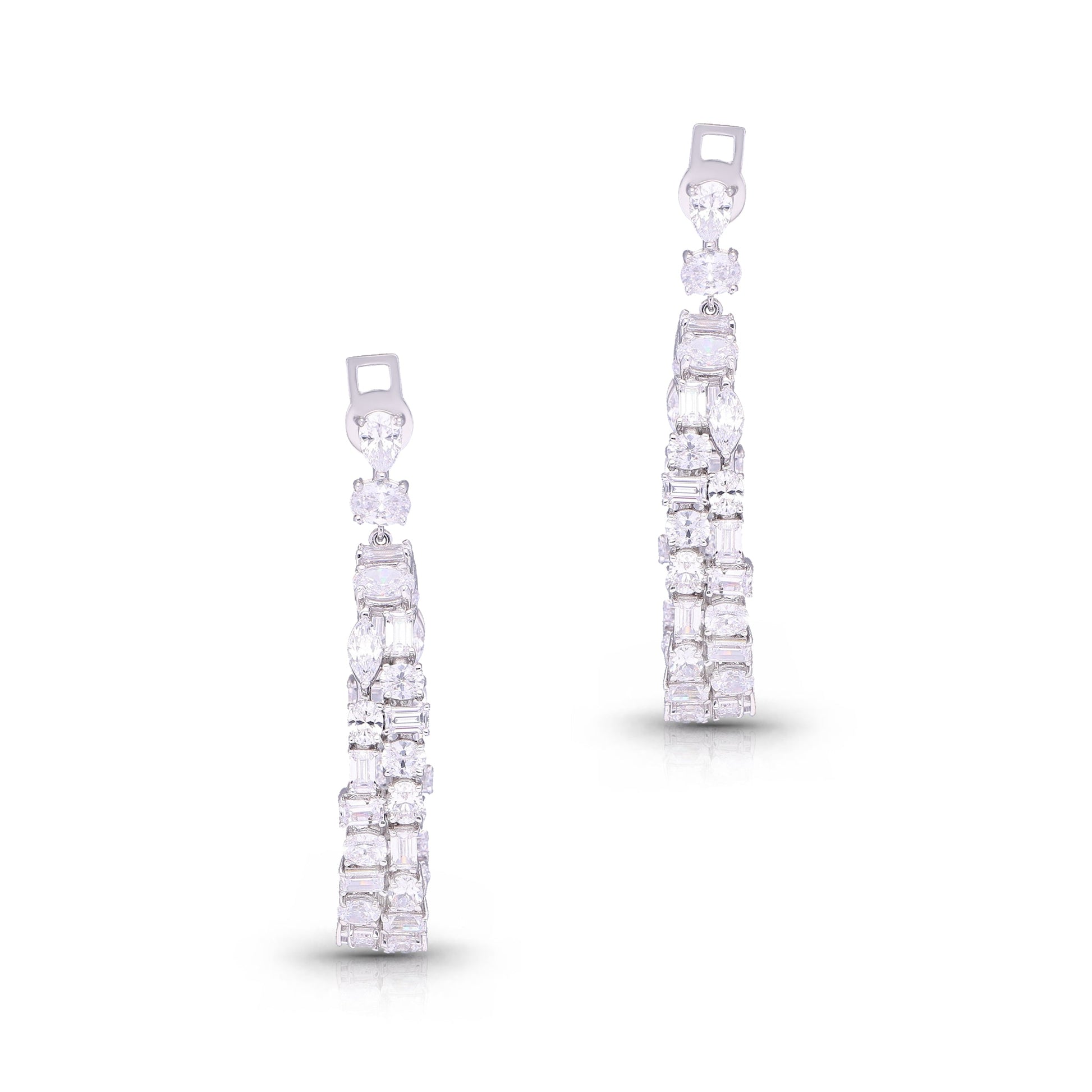 Fancycut Swing Earrings