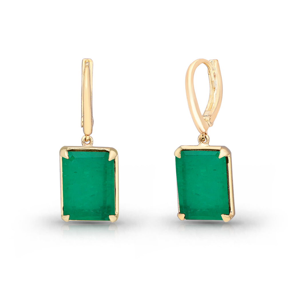 Emerald Silvique Earrings