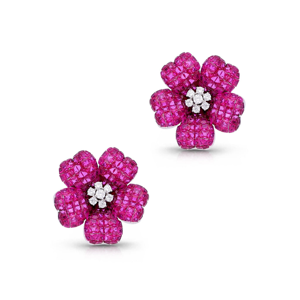 Scarlet Sovereign Earrings