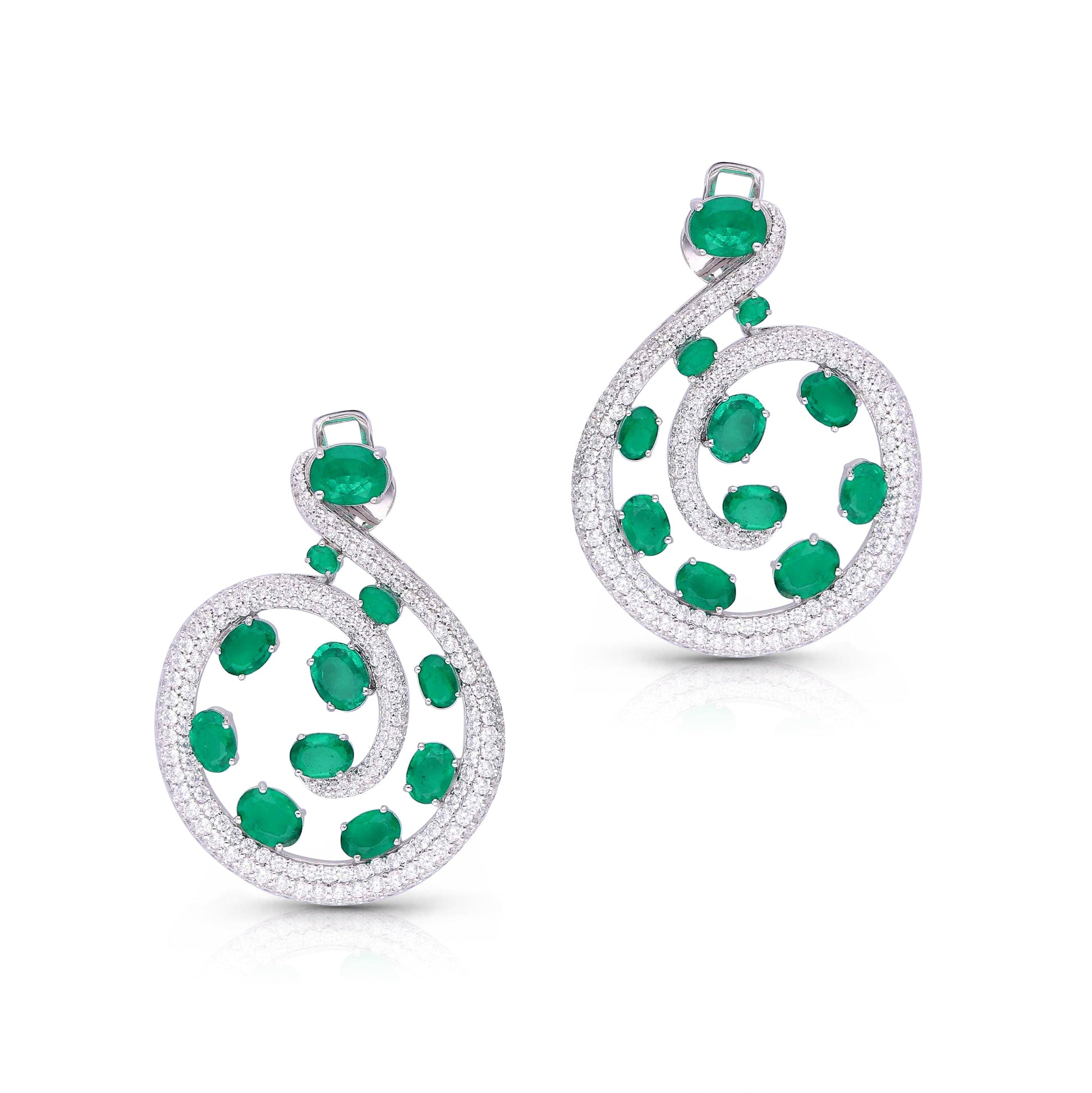 Emerald Elara Earrings
