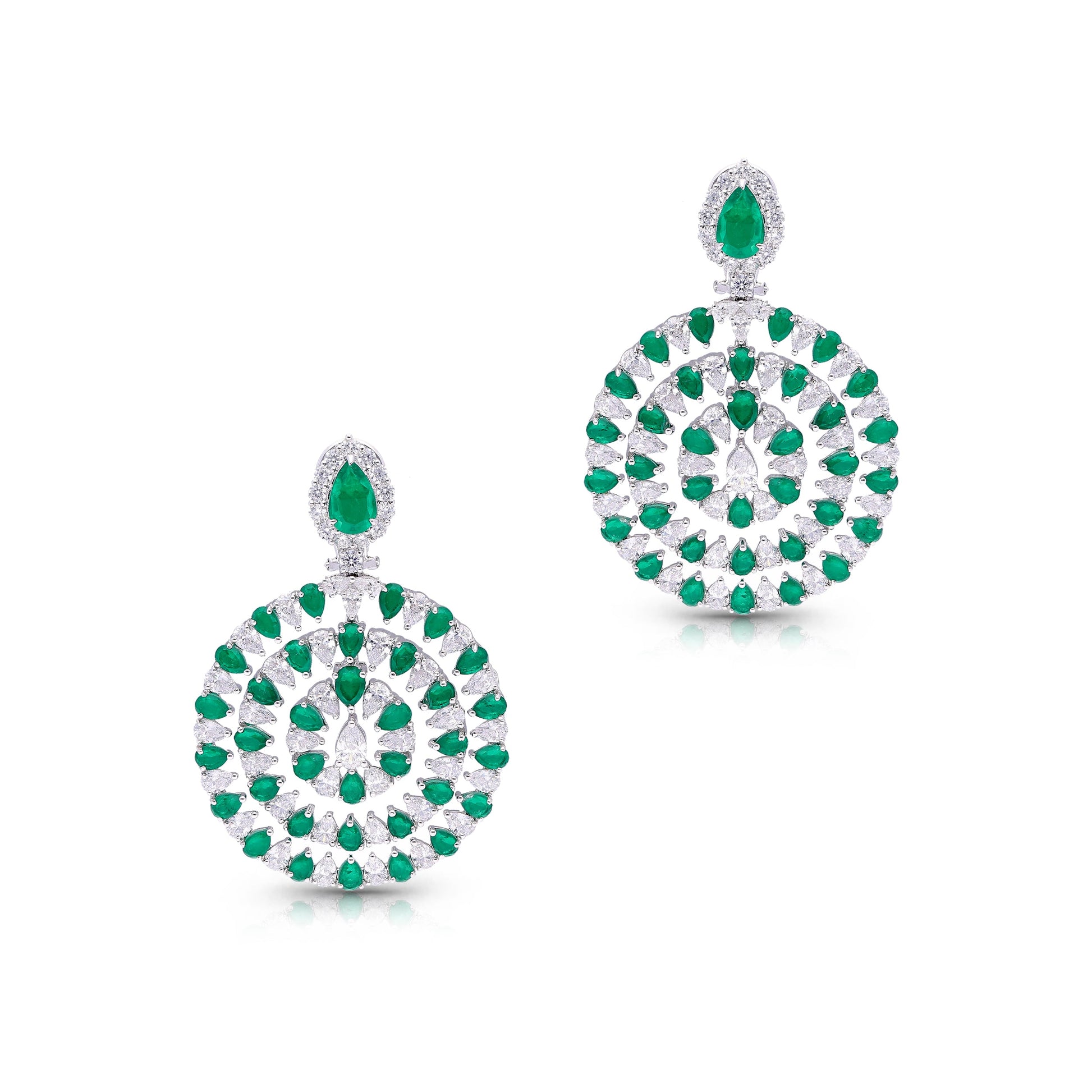 Emerald Starveil Earrings