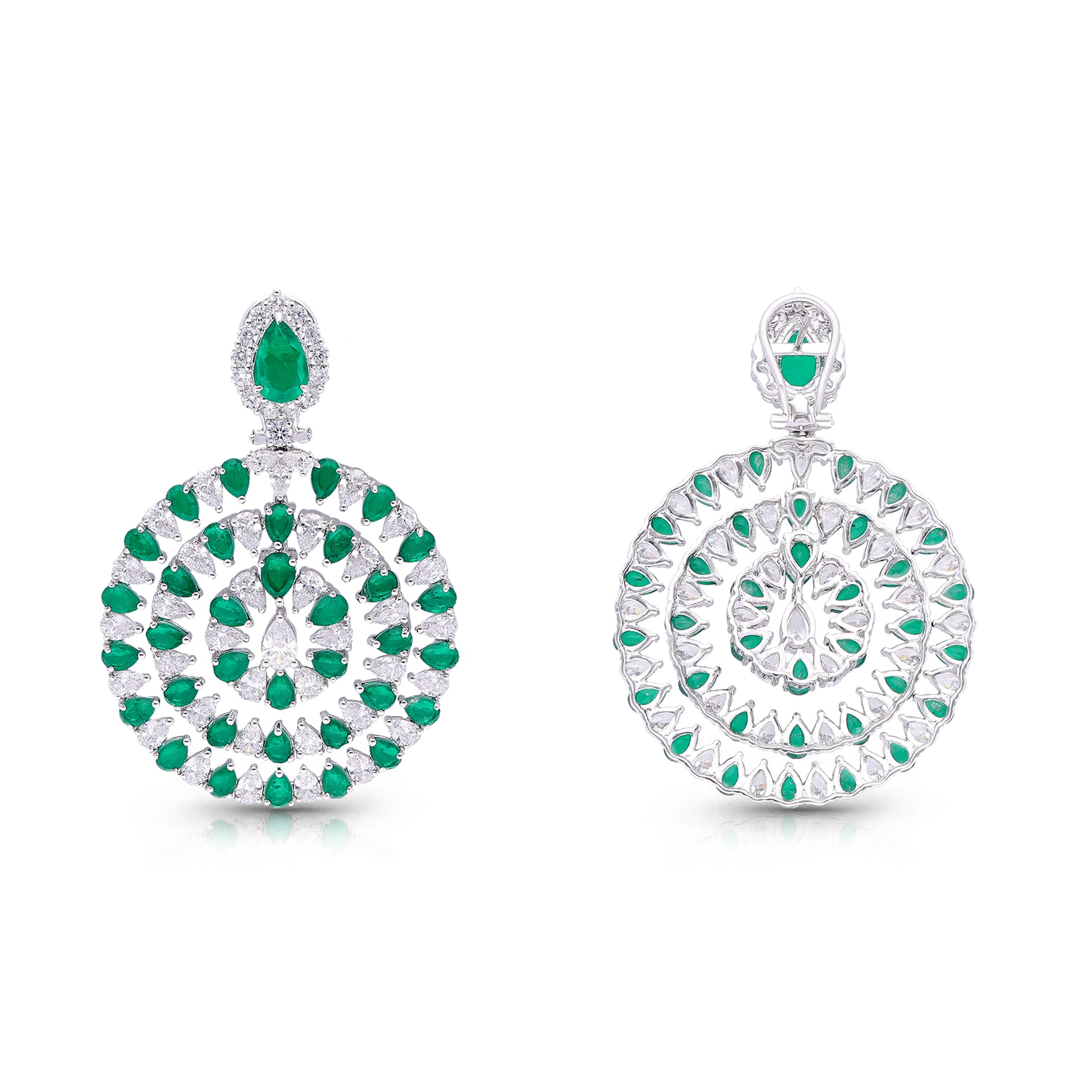 Emerald Starveil Earrings