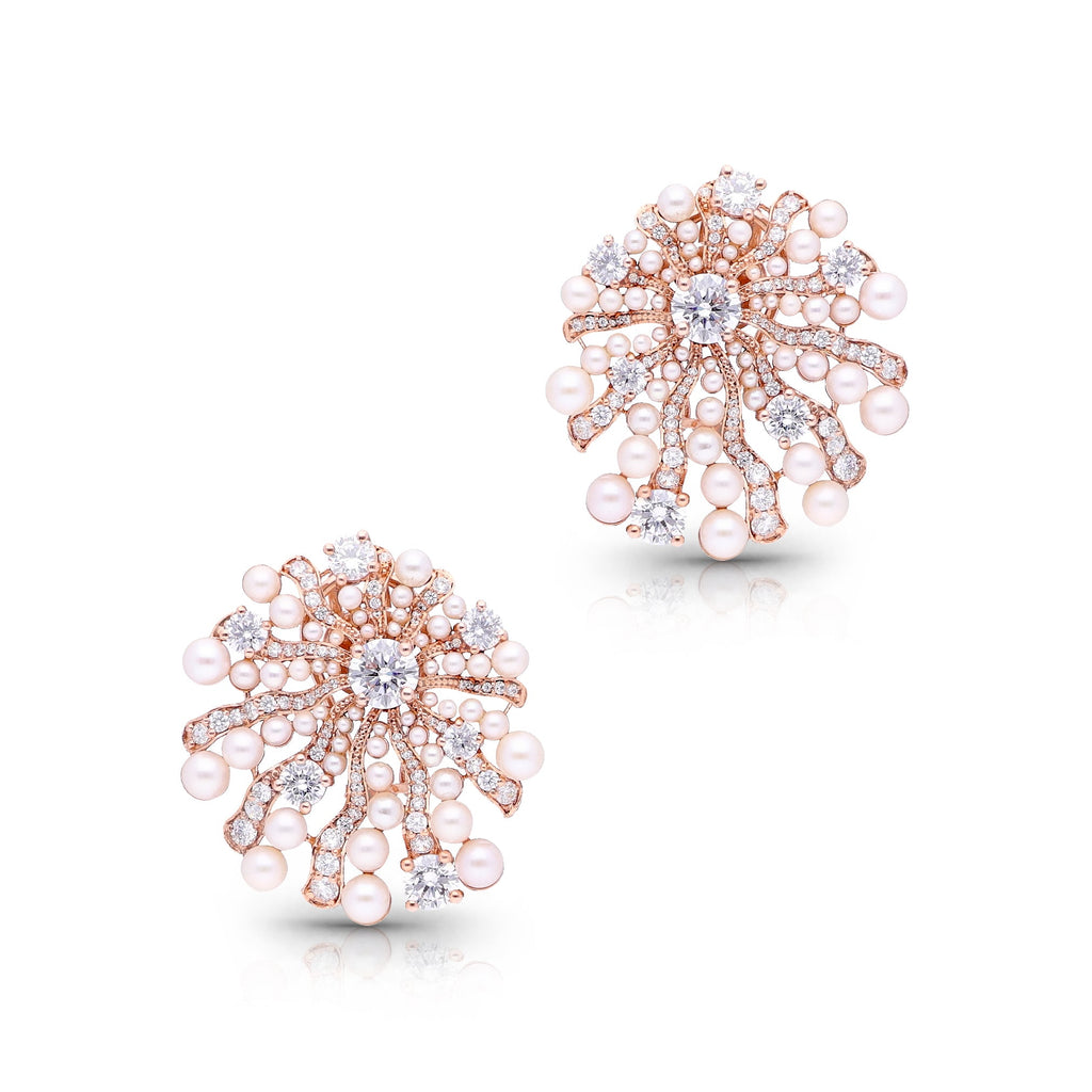 Pearl Rays Earrings