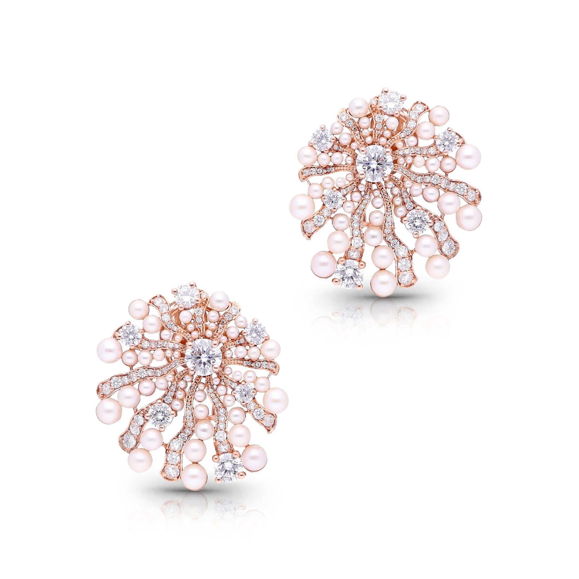 Pearl Rays Earrings