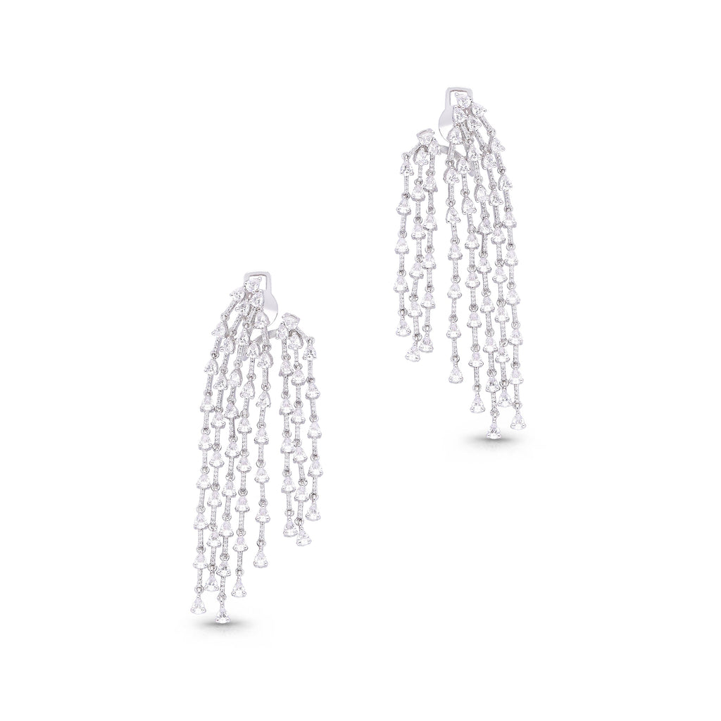 Diamond Waterfall Spark Earrings