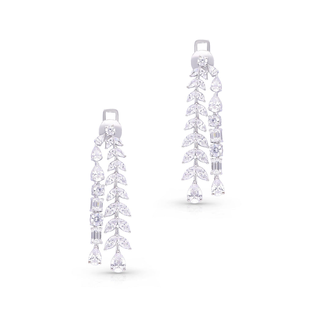Cascading Pear Earrings