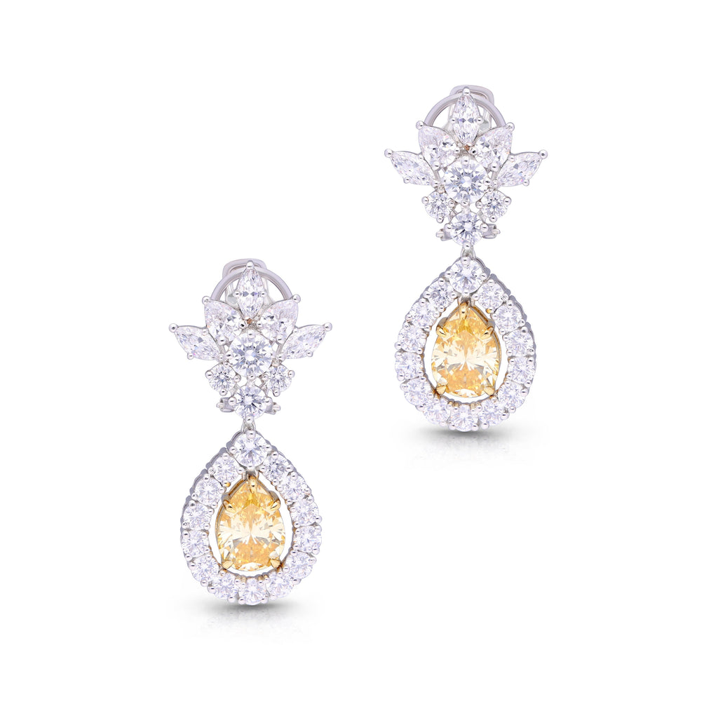 Yellow Sparkelle Earrings