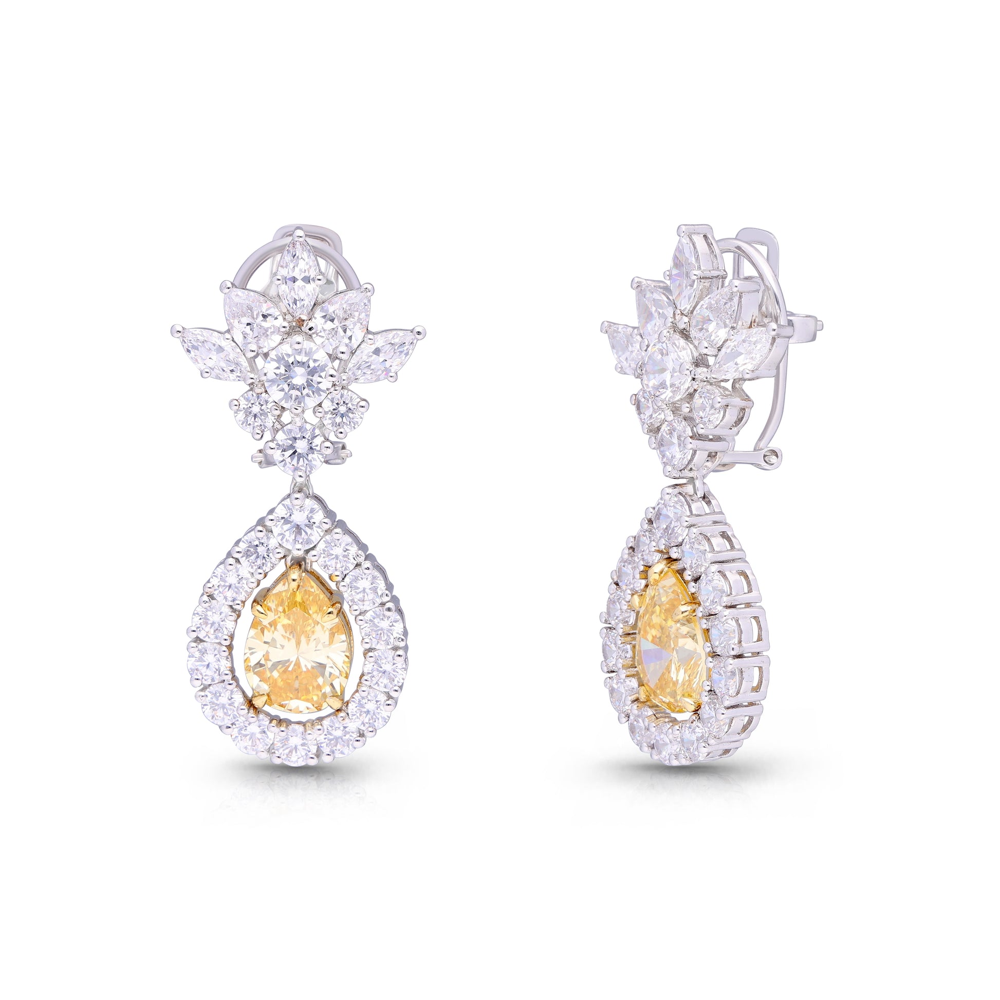 Yellow Sparkelle Earrings