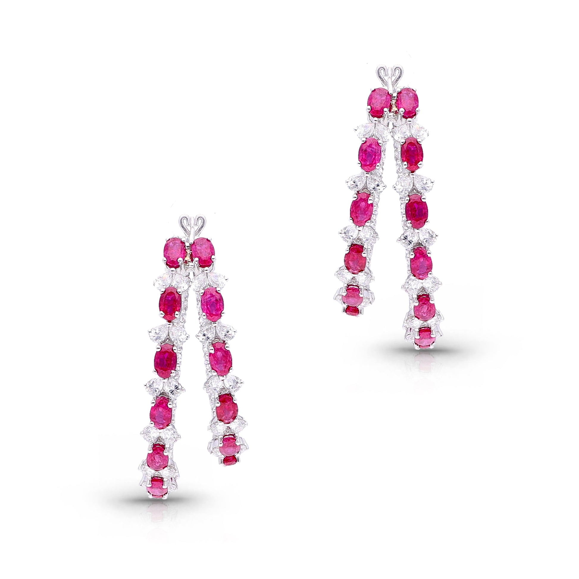 Ruby Noir Earrings