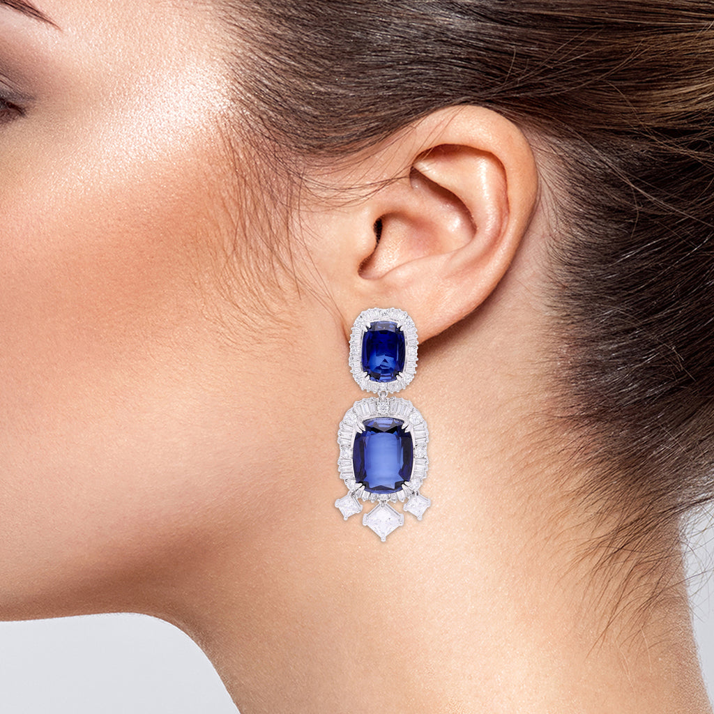 Sapphire Amoura Gems Earrings