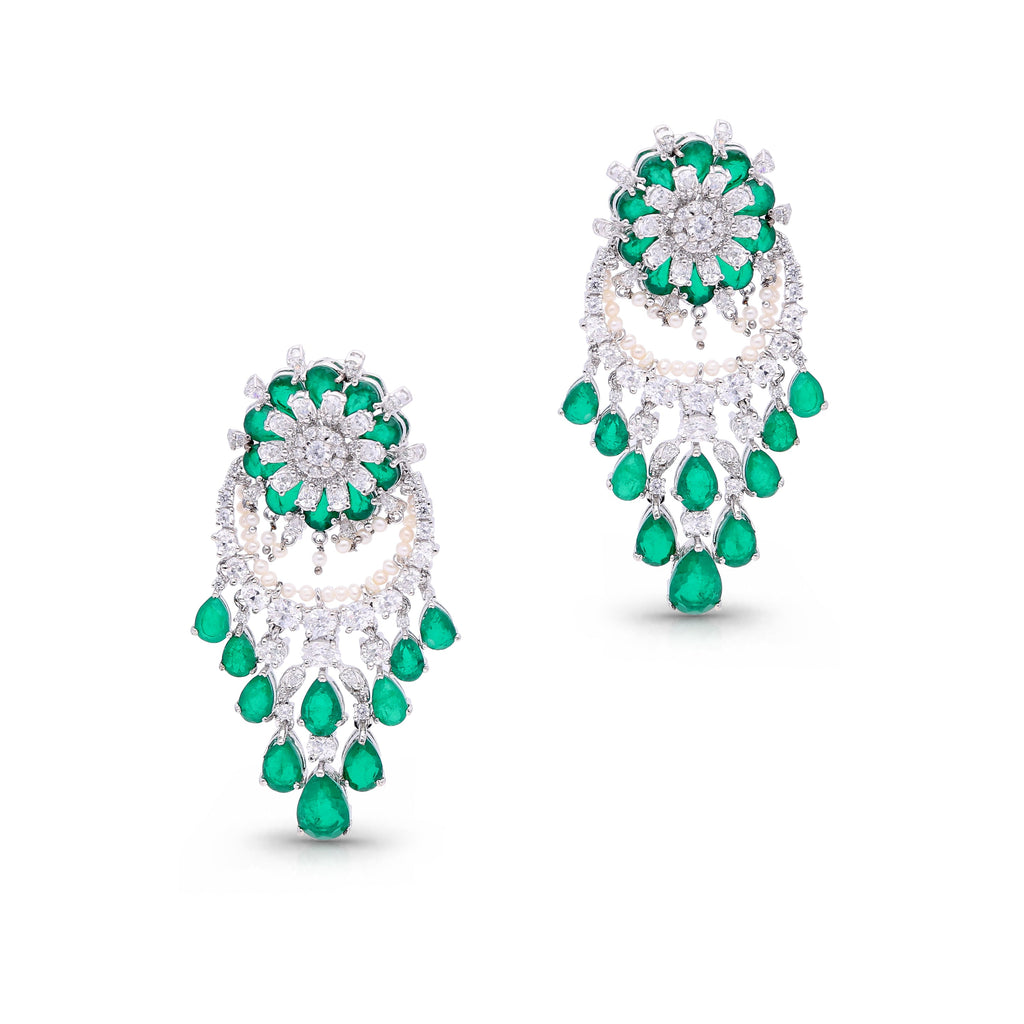 Emerald Glitzelle Earrings