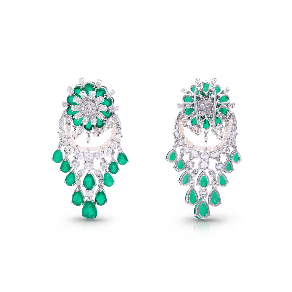 Emerald Glitzelle Earrings