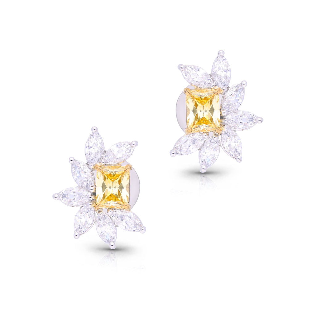 Yellow Octo Sparkle Cluster