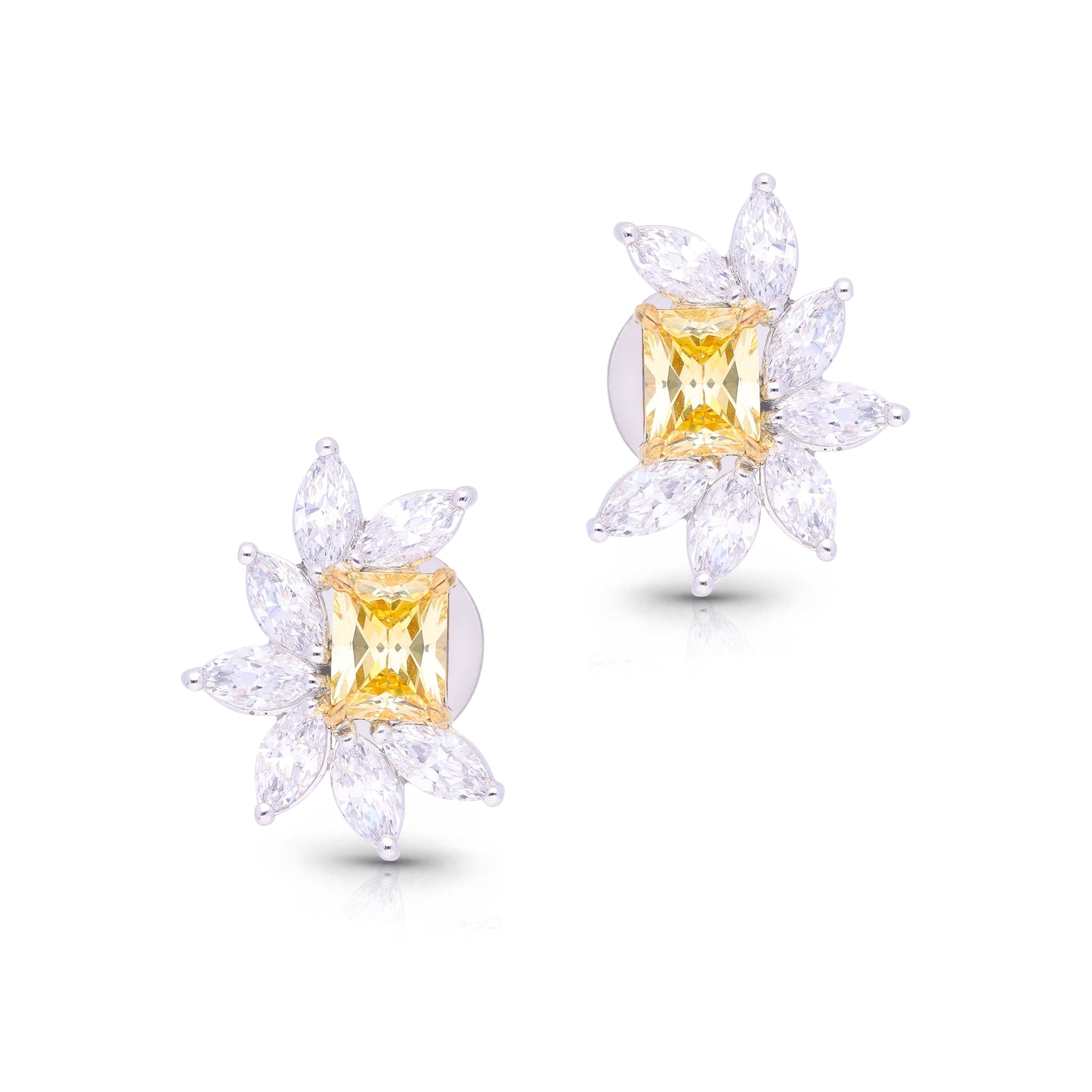 Yellow Octo Sparkle Cluster