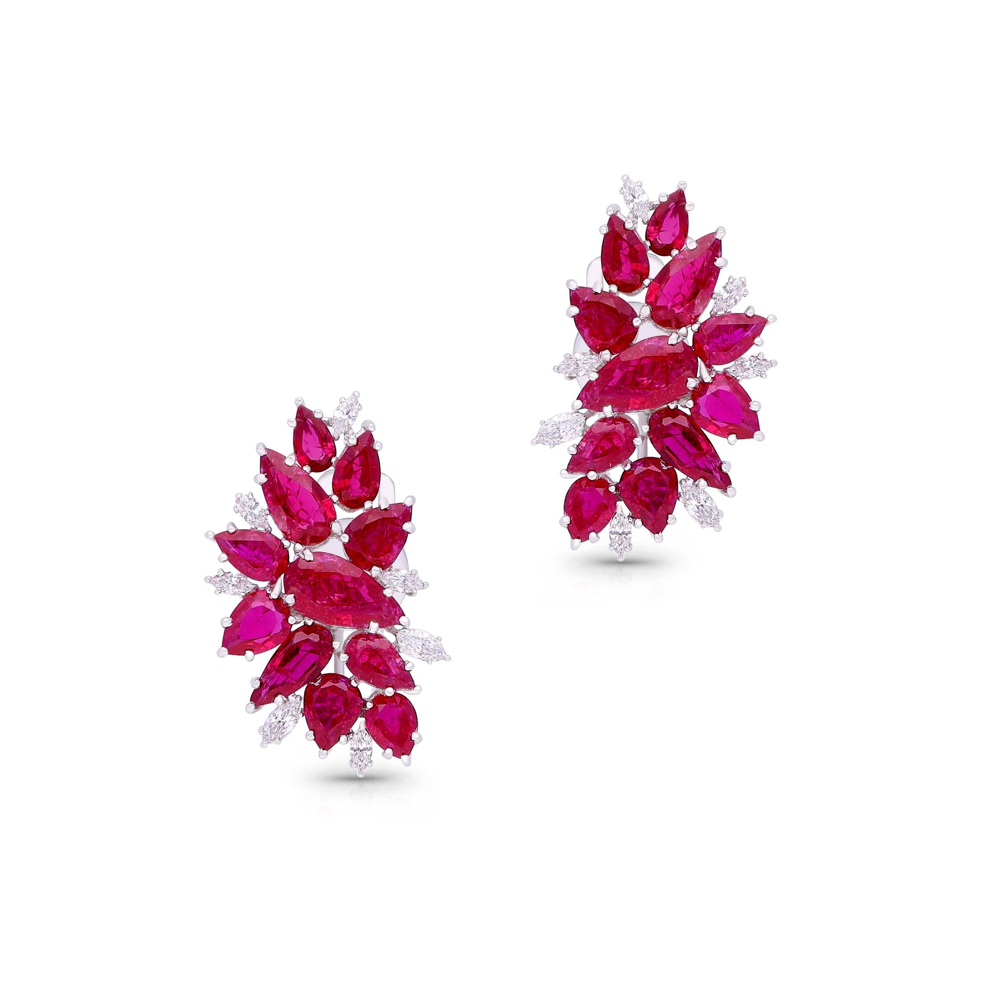 Rosette Embers Earrings