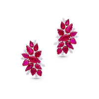 Rosette Embers Earrings