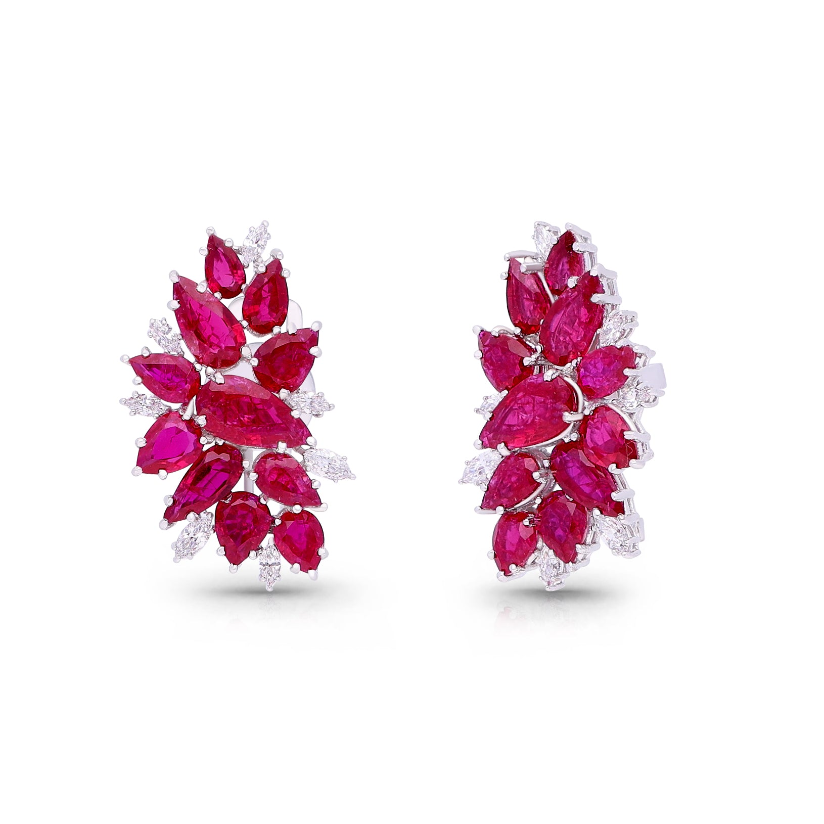 Rosette Embers Earrings