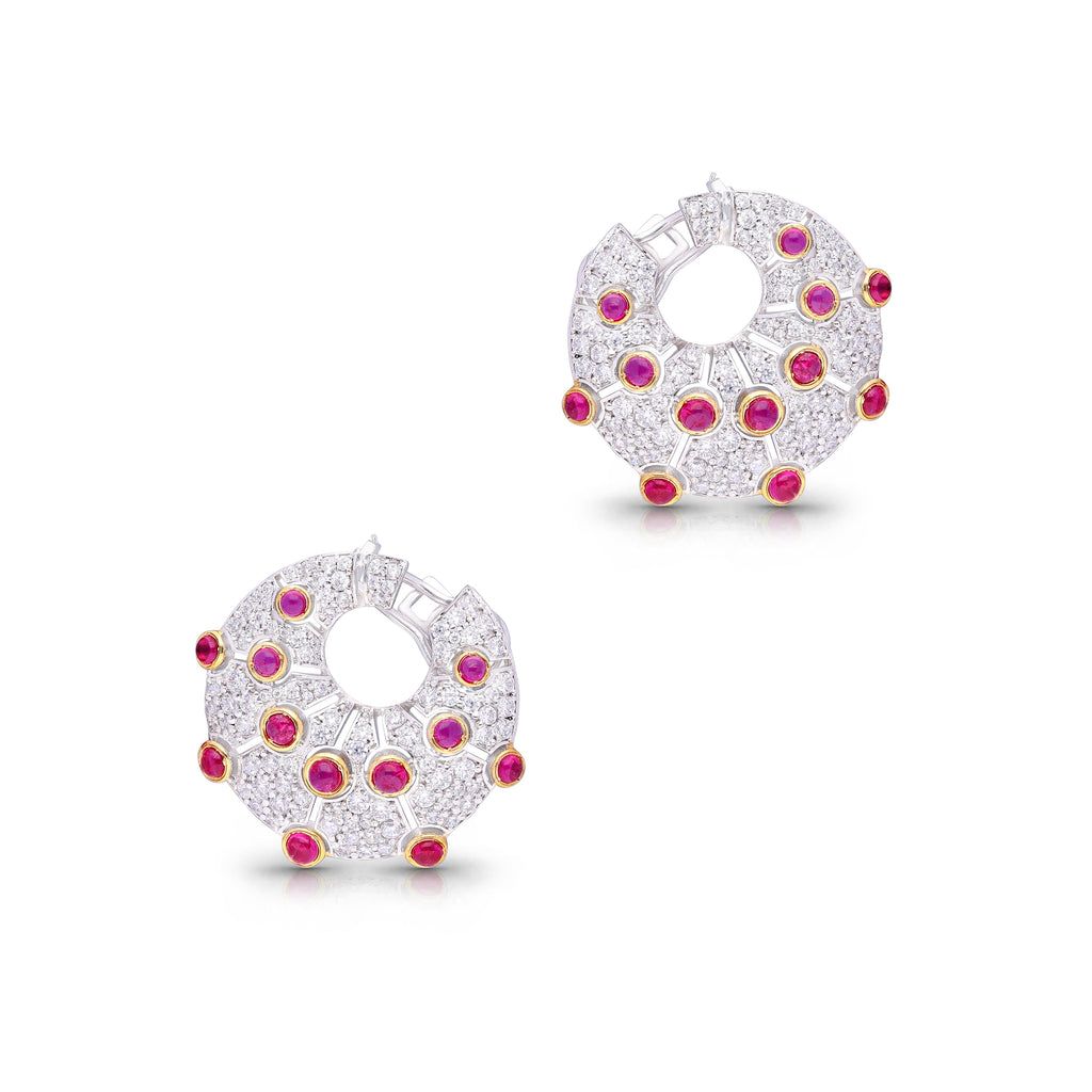 Ruby Light Earrings