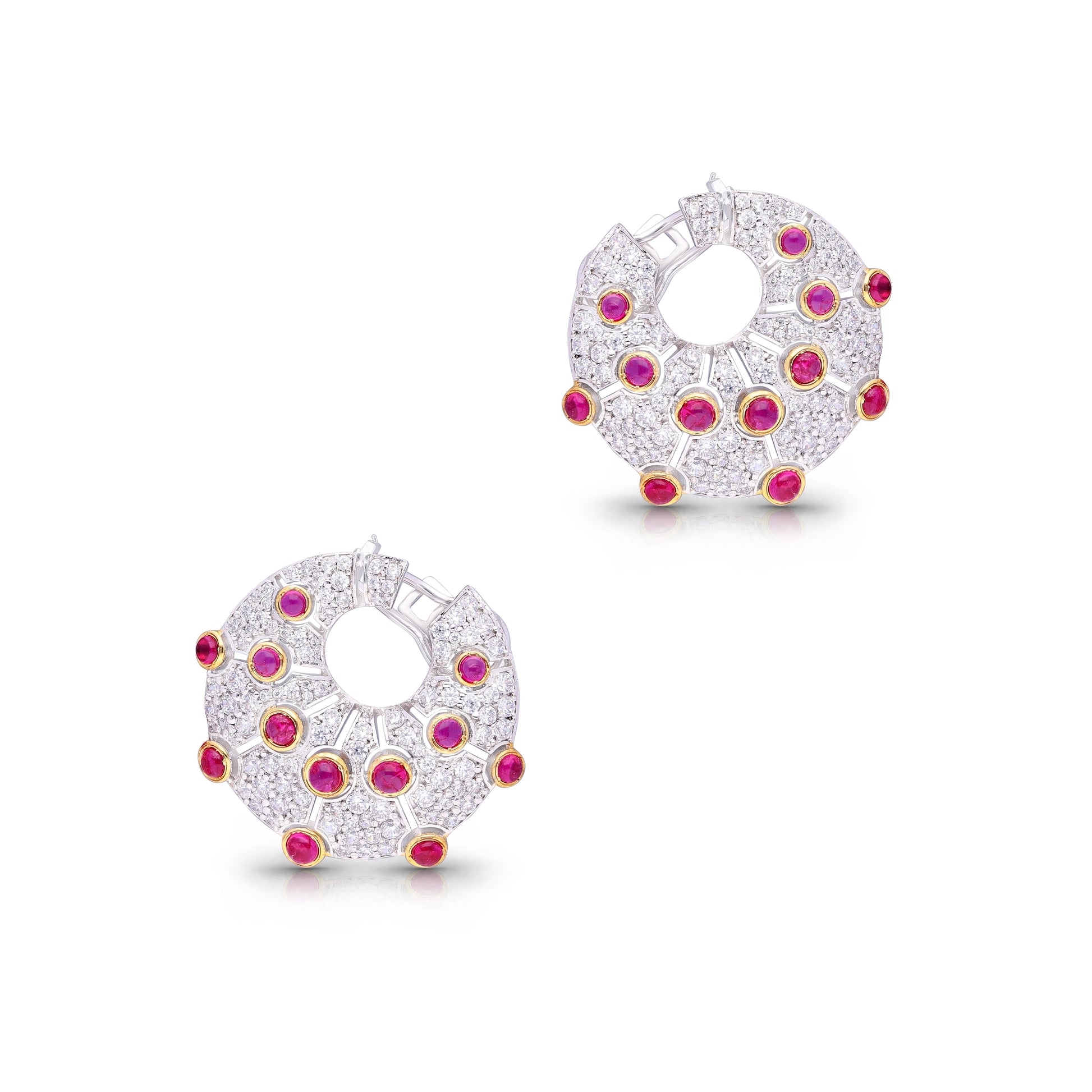 Ruby Light Earrings