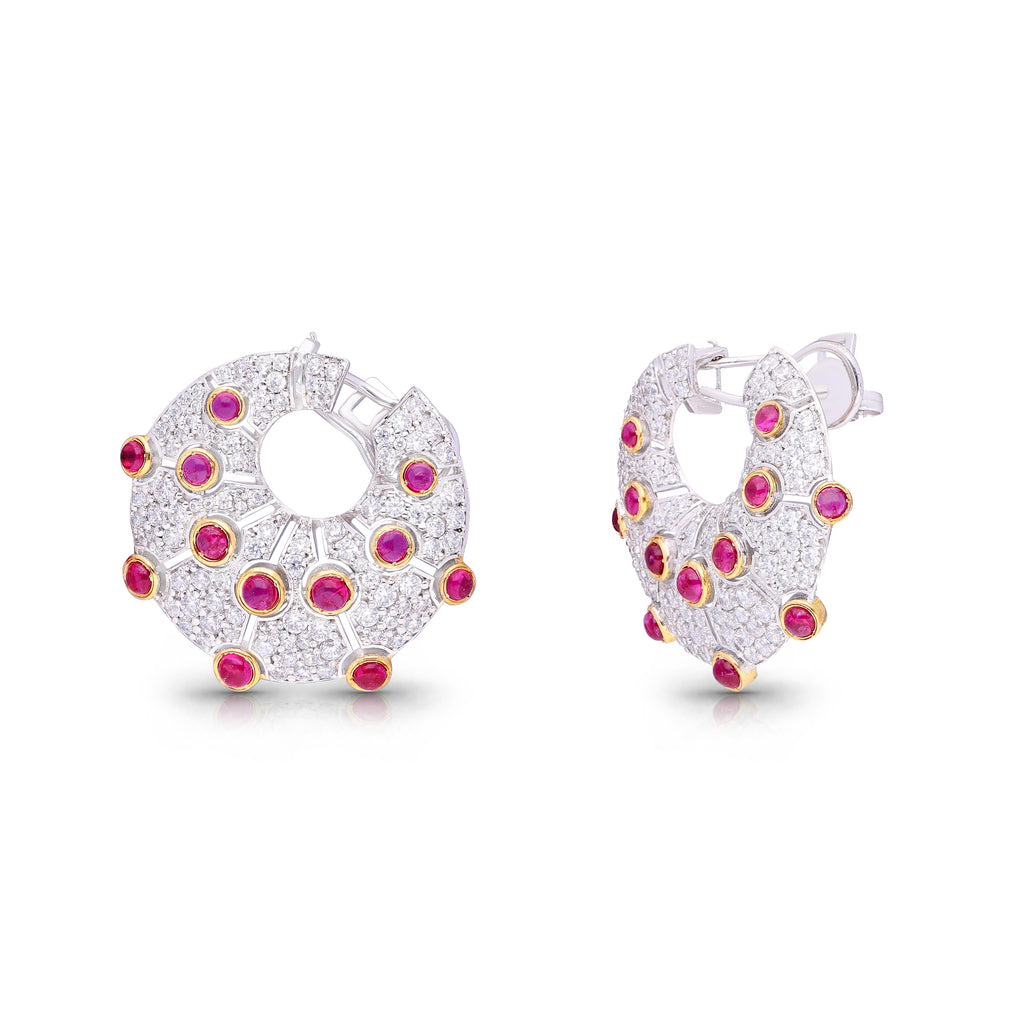 Ruby Light Earrings