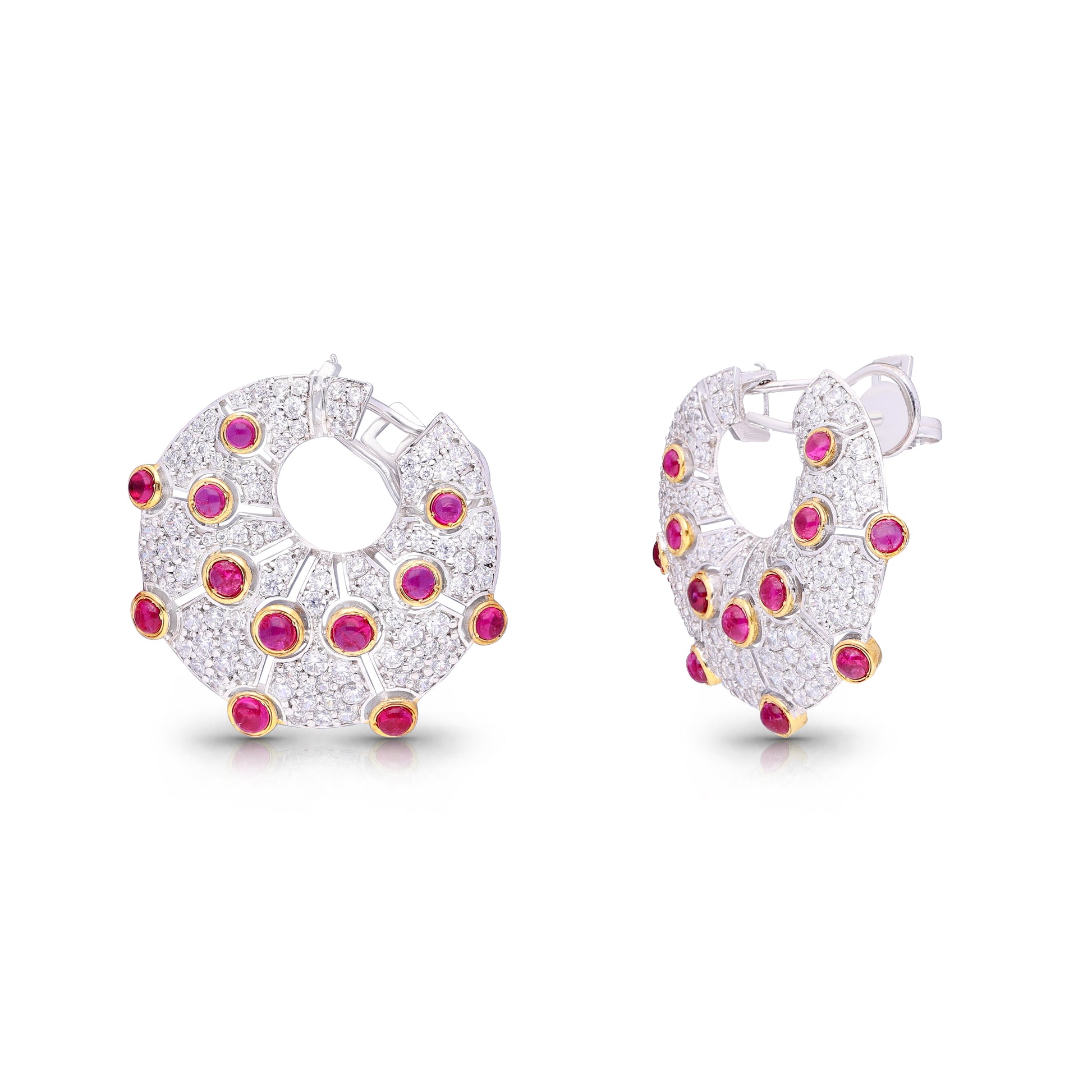 Ruby Light Earrings
