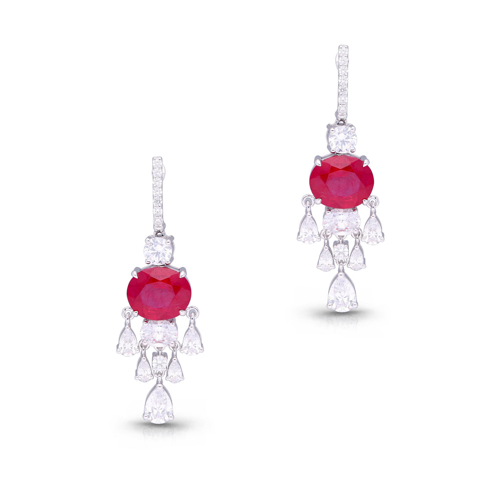 Ruby Roselle Spark Earrings