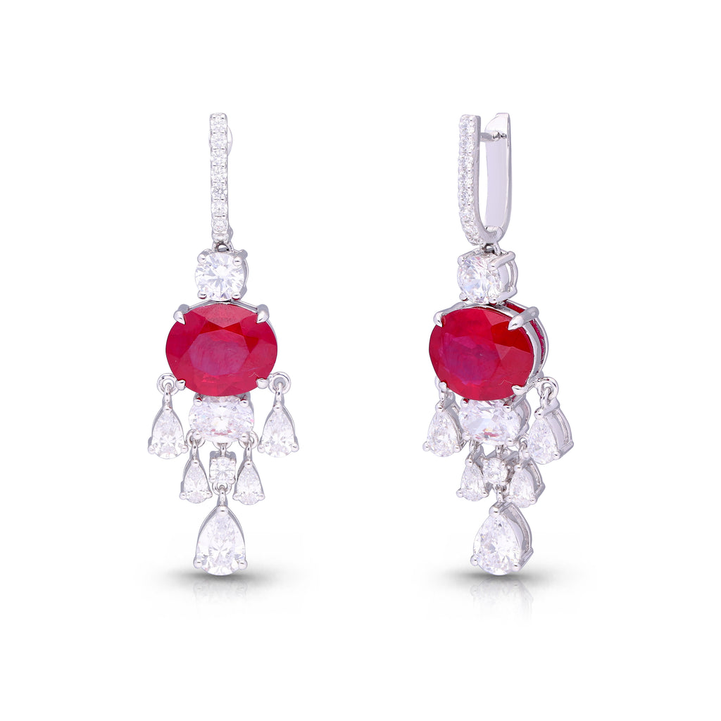 Ruby Roselle Spark Earrings